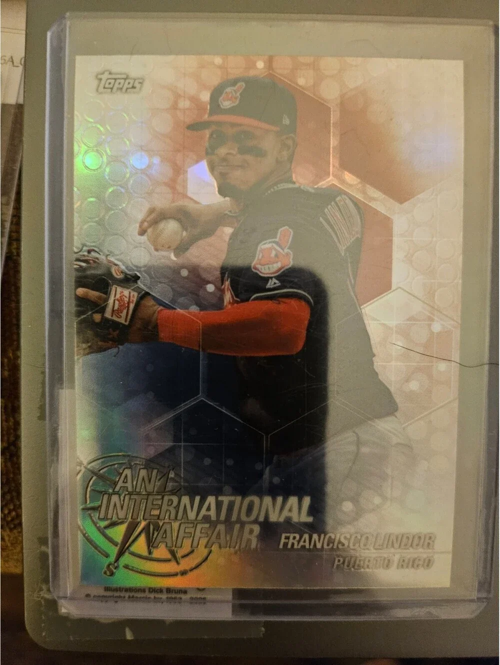 Francisco Lindor 2018 Topps Chrome Update Edition #IA-FL Baseball intnl affair